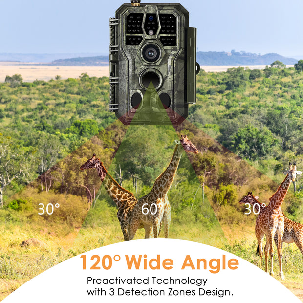 Blazevideo A106W 4k WIFI Trail Camera