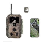 Wireless WIFI Game Trail Security Camera 32MP Picture 1296P Video Outdoor Wildlife Hunting Camera Night Vision Motion Activated Waterproof | A280W Brown