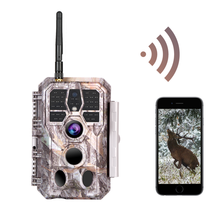 Wireless WIFI Game Trail Security Camera 32MP Picture 1296P Video Outdoor Wildlife Hunting Camera Night Vision Motion Activated Waterproof | A280W
