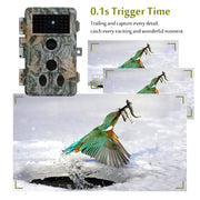 5-Pack Trail Observing & Game Cameras Field Farm Cams 24MP 1296P Video 0.1s Fast Trigger Time Motion Activated Waterproof | A262